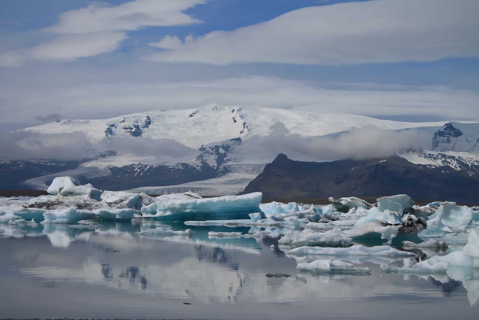 le glacier jokulsarlon