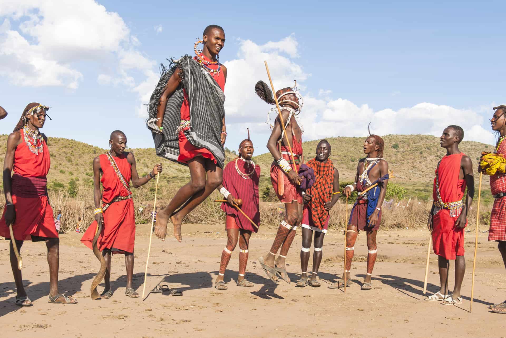 peuple masai kenya
