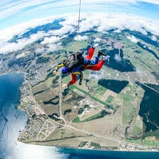 saut parachute biscarosse