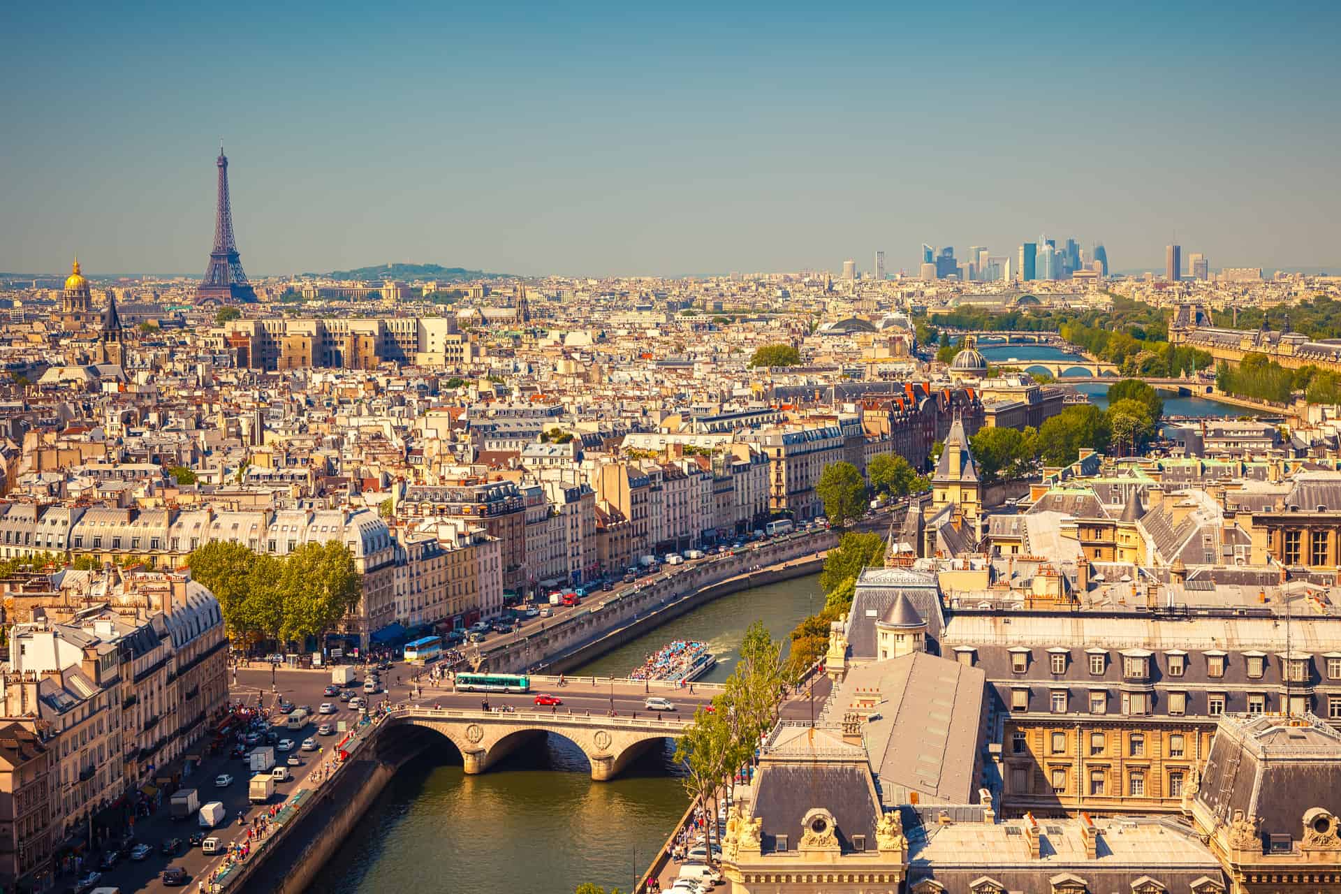 paris vue du ciel