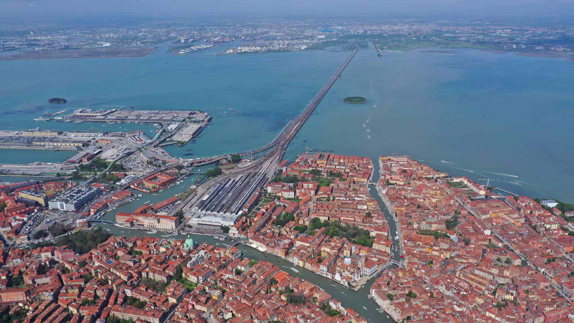 venise vue du ciel