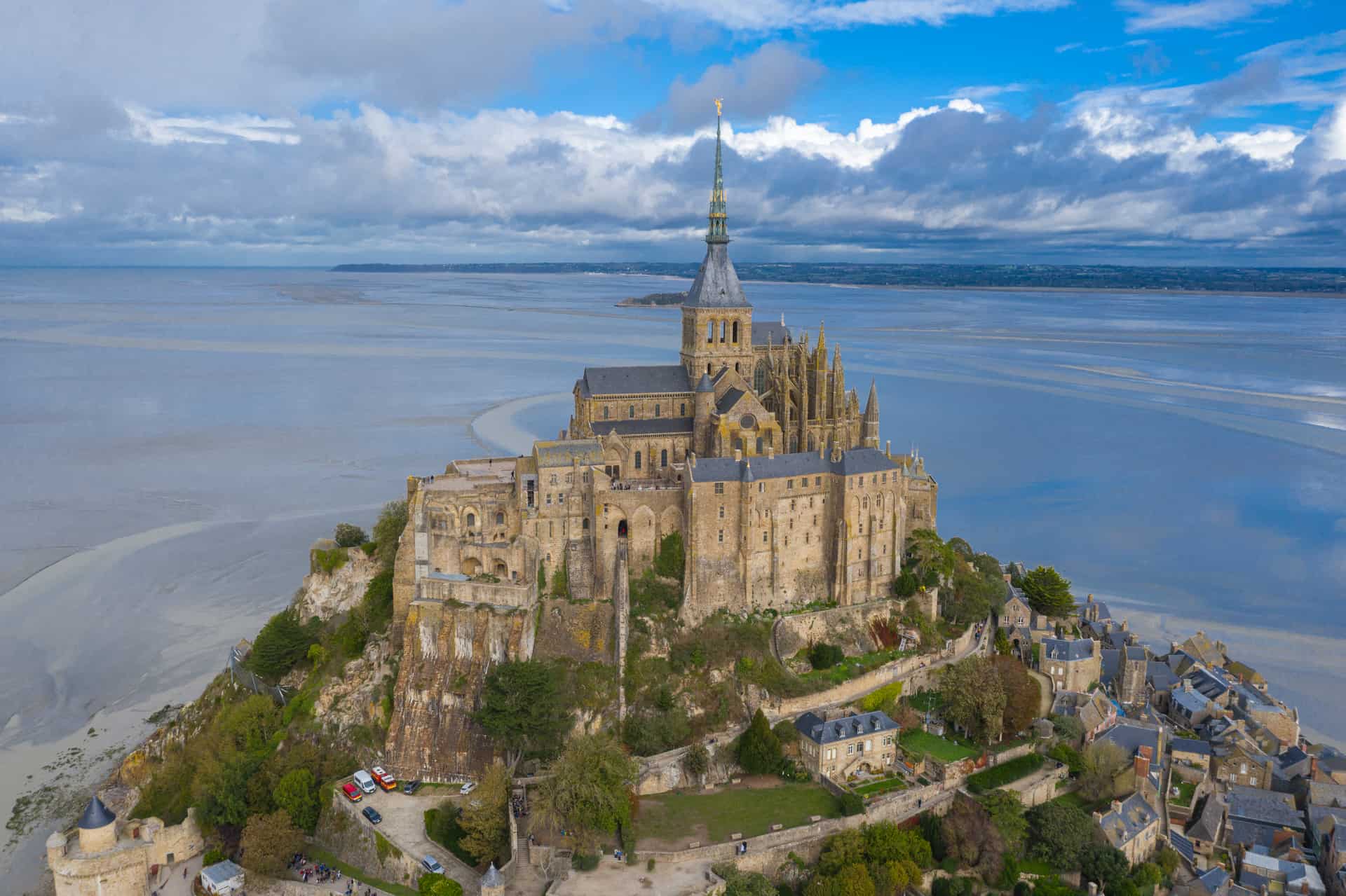 architecture du mont saint michel