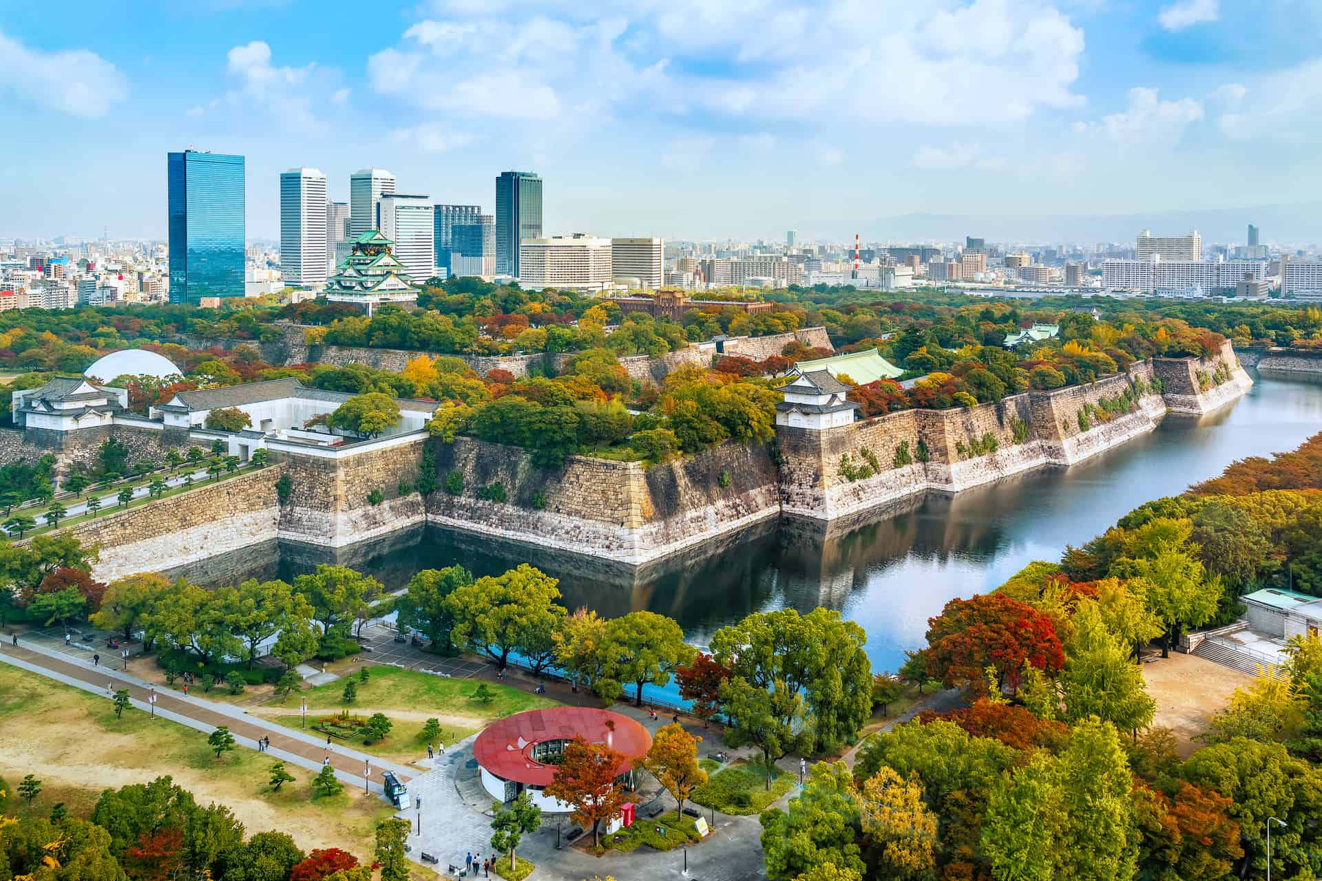 osaka vue du ciel