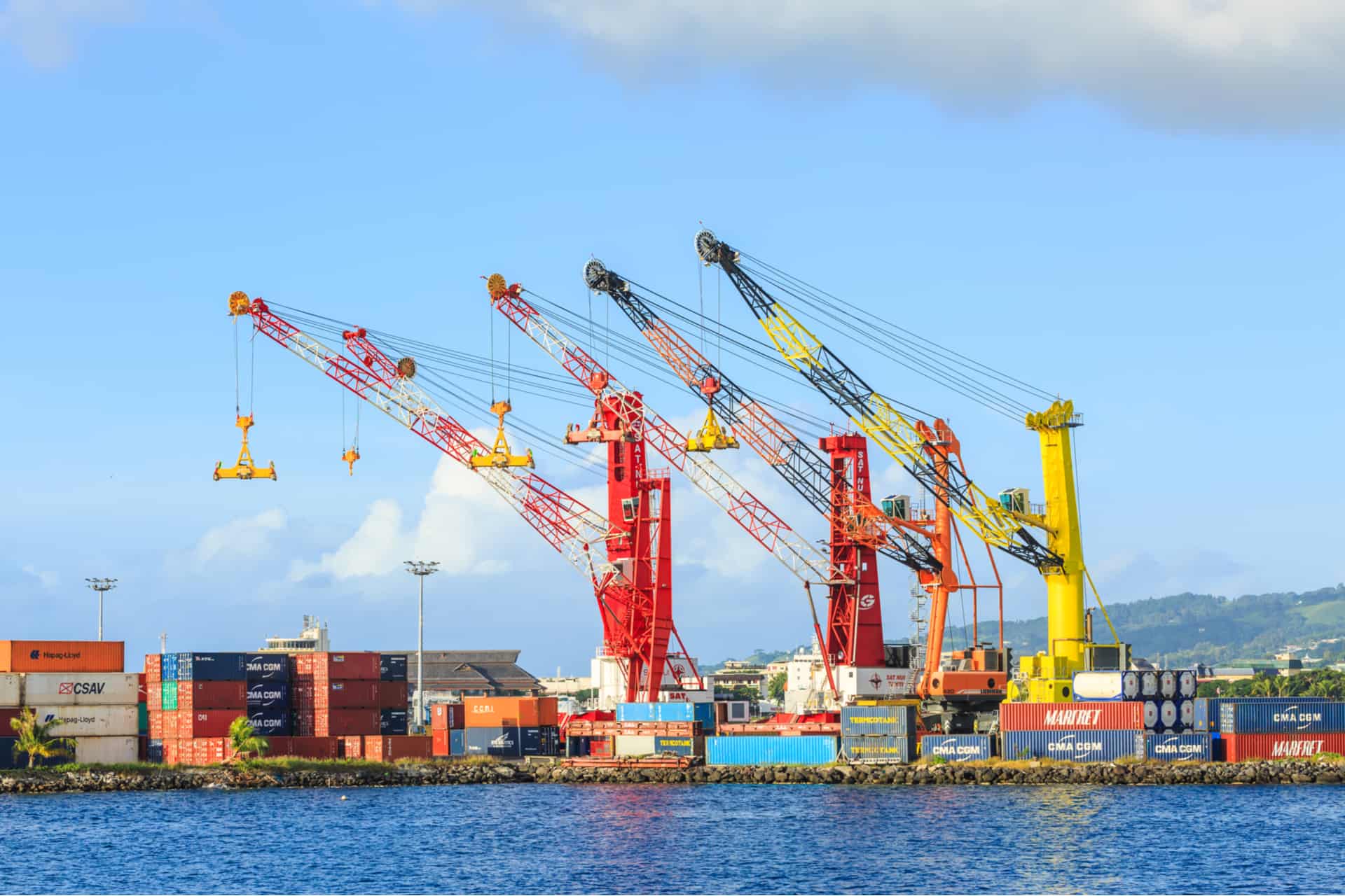 port commercial papeete