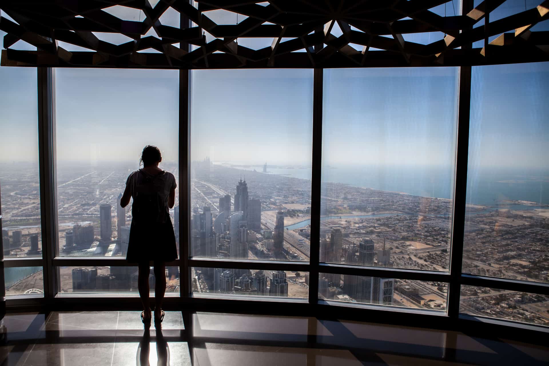 vue de dubai depuis le bburj khalifa