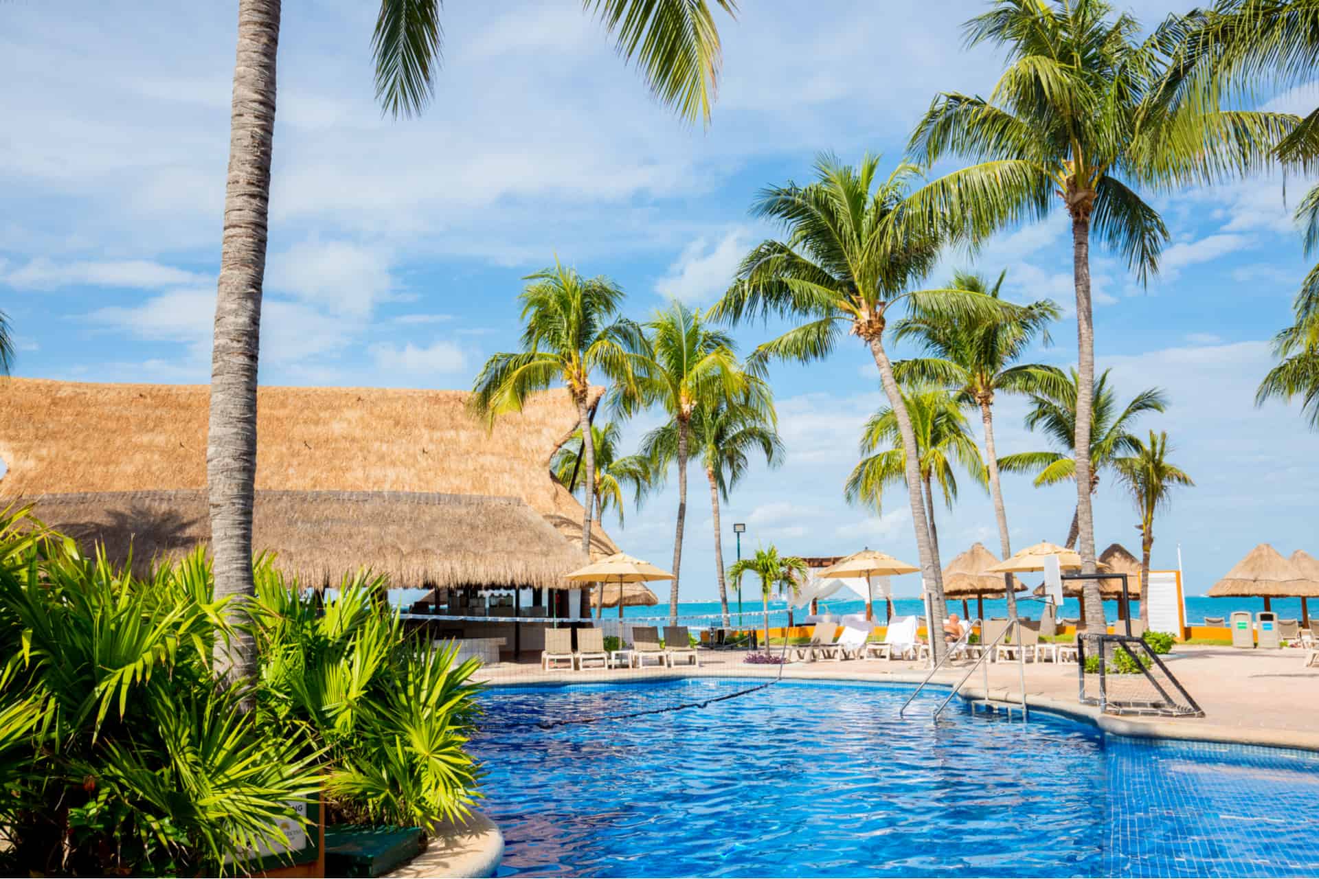 exterieur d'un hotel a cancun