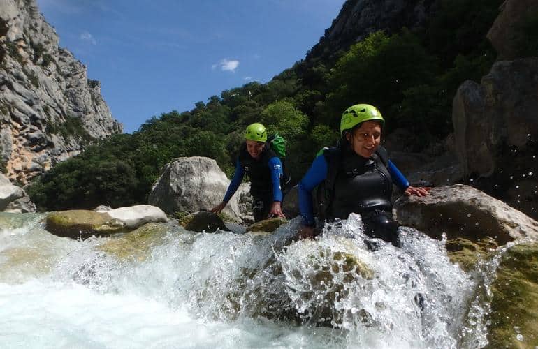 faire du canyoning dans les gorges du verdon