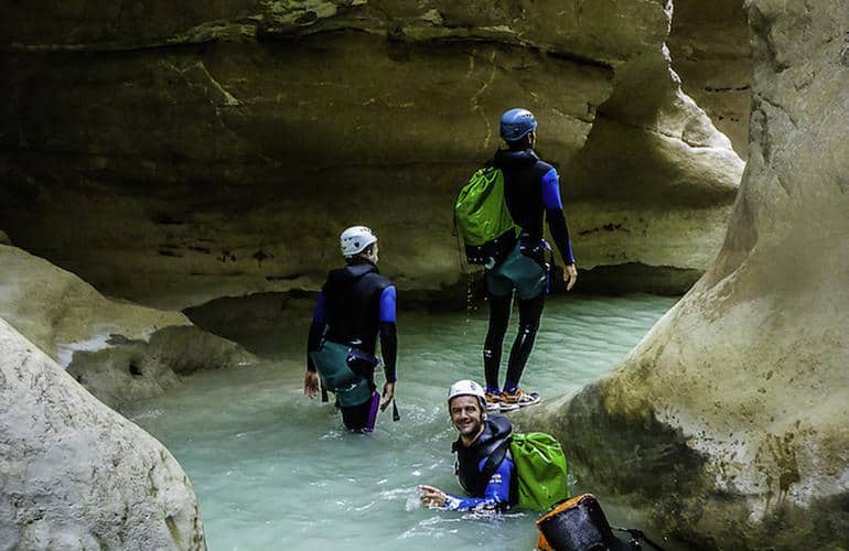 faire du canyoning gorges du verdon