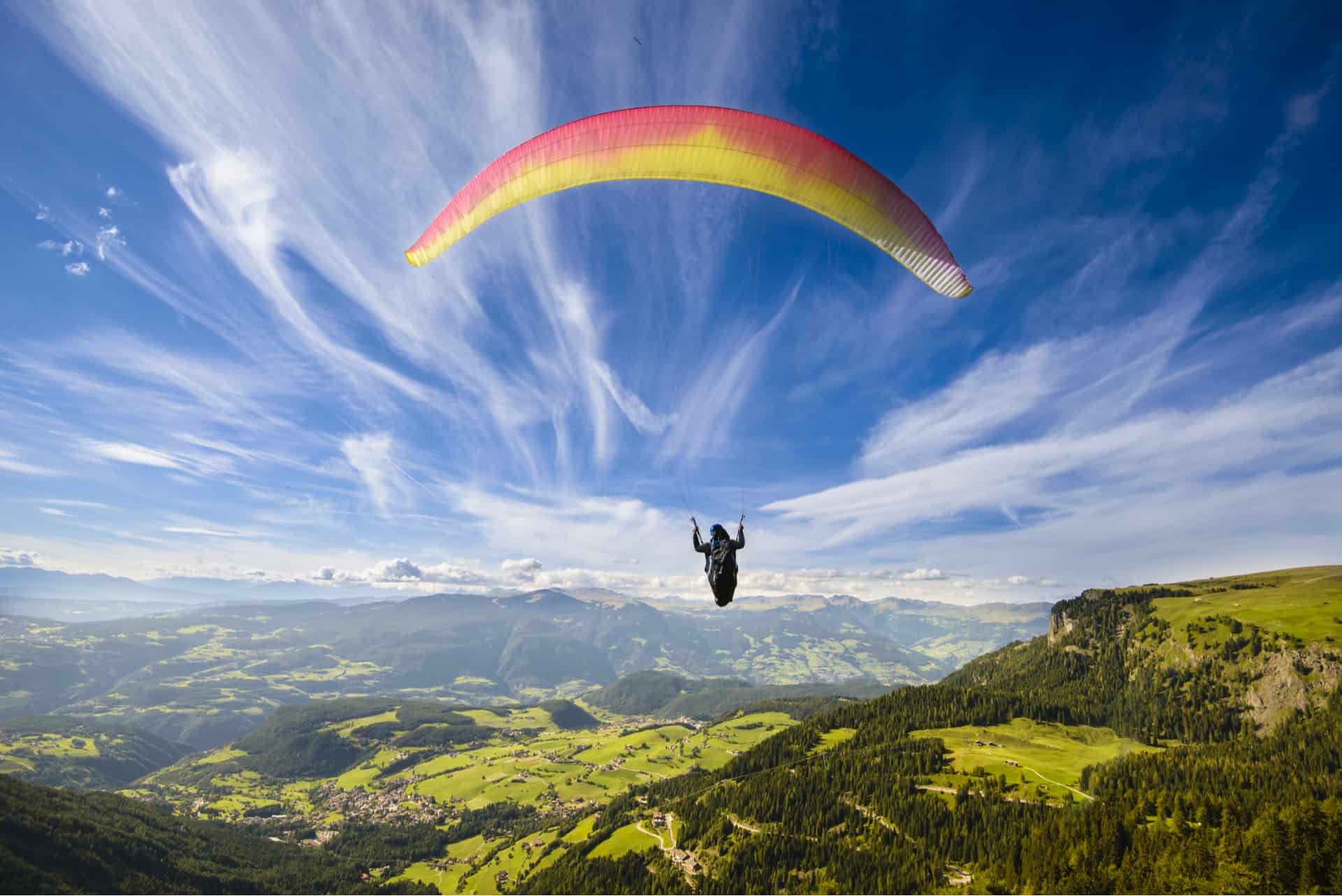 faire du parachute dans les hautes alpes