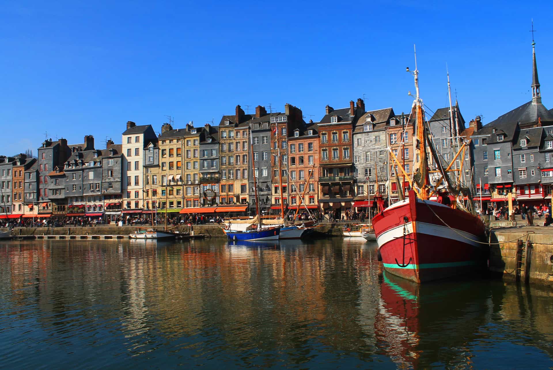 honfleur week end normandie