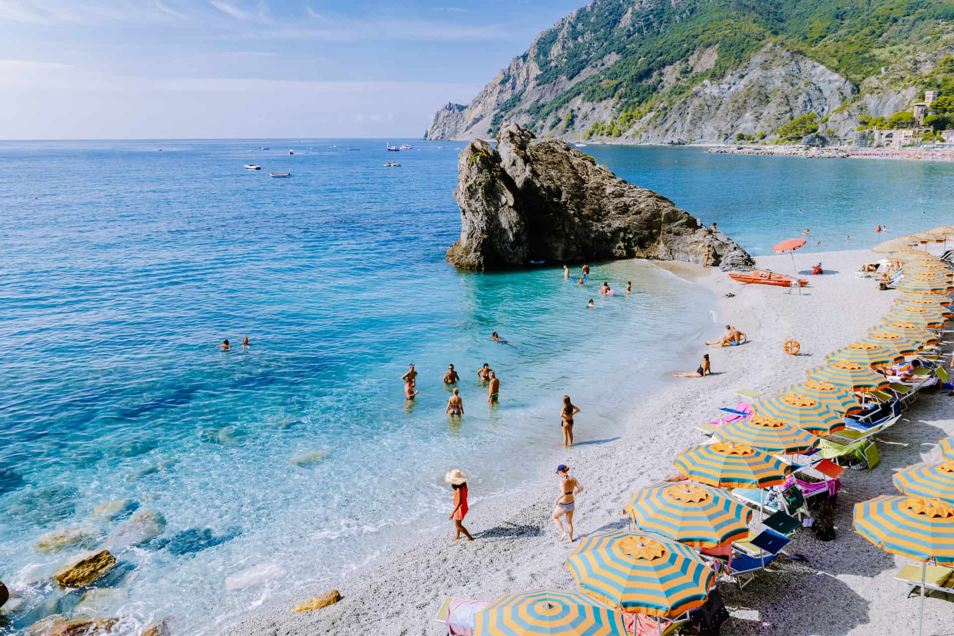 la plus grande plage des cinque terre