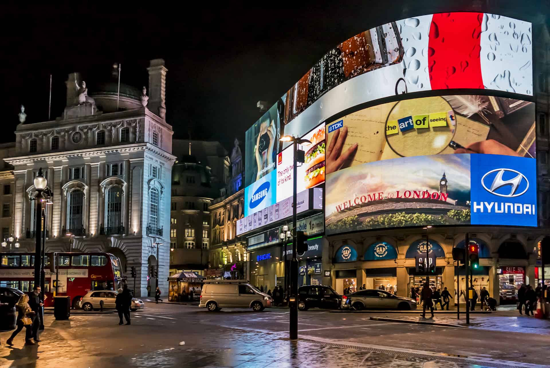 piccadilly circus londres 3 jours