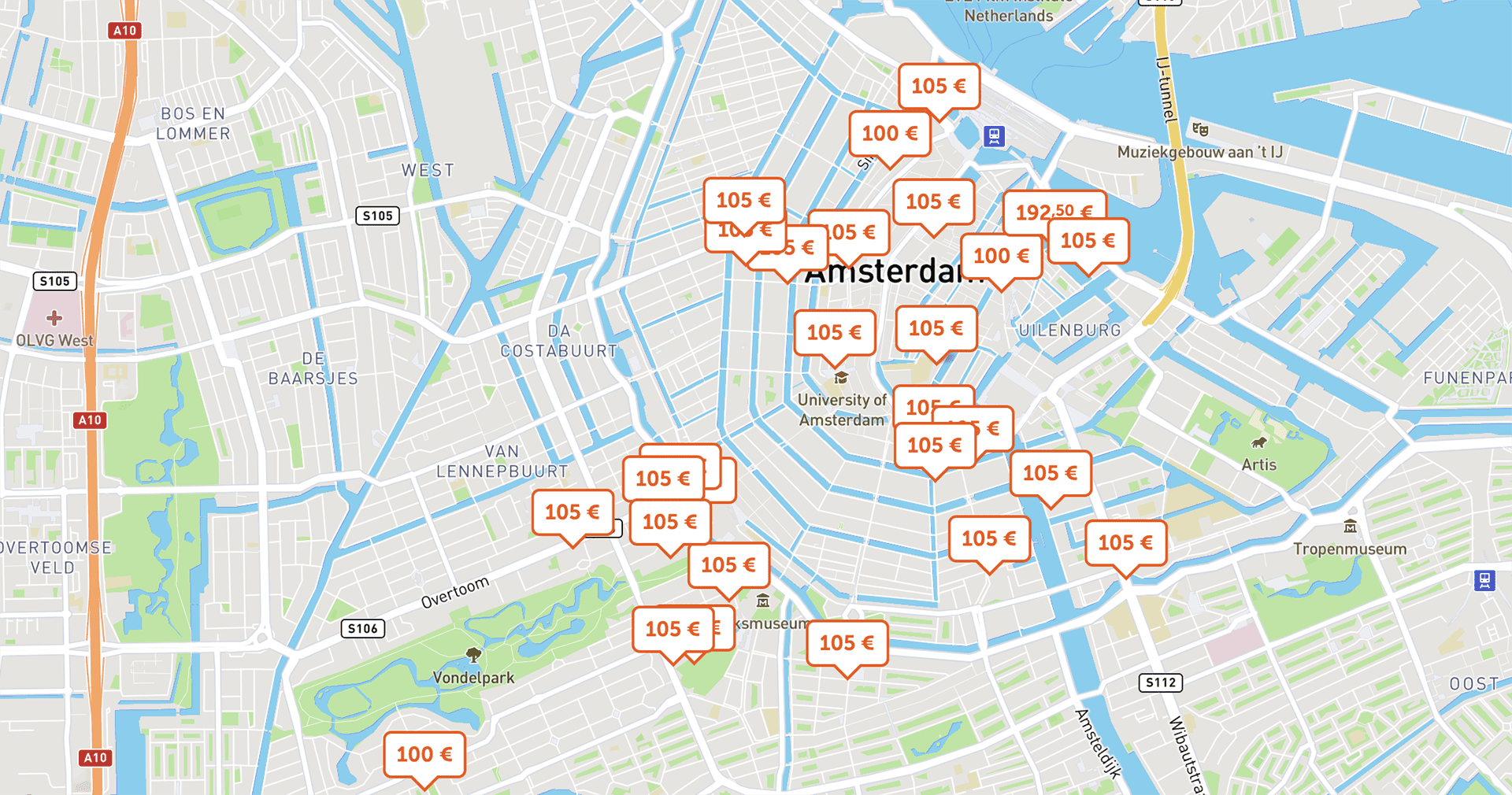 reserver parking amsterdam
