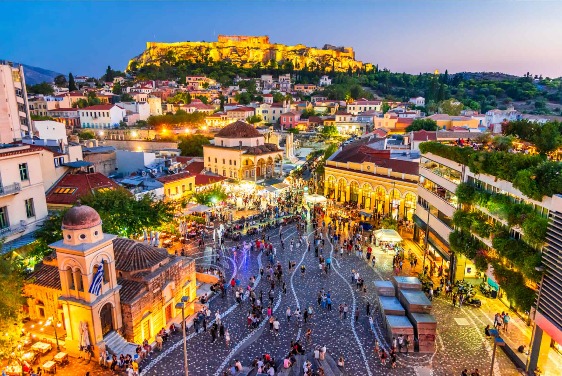ou sortir le soir a athenes en 3 jours