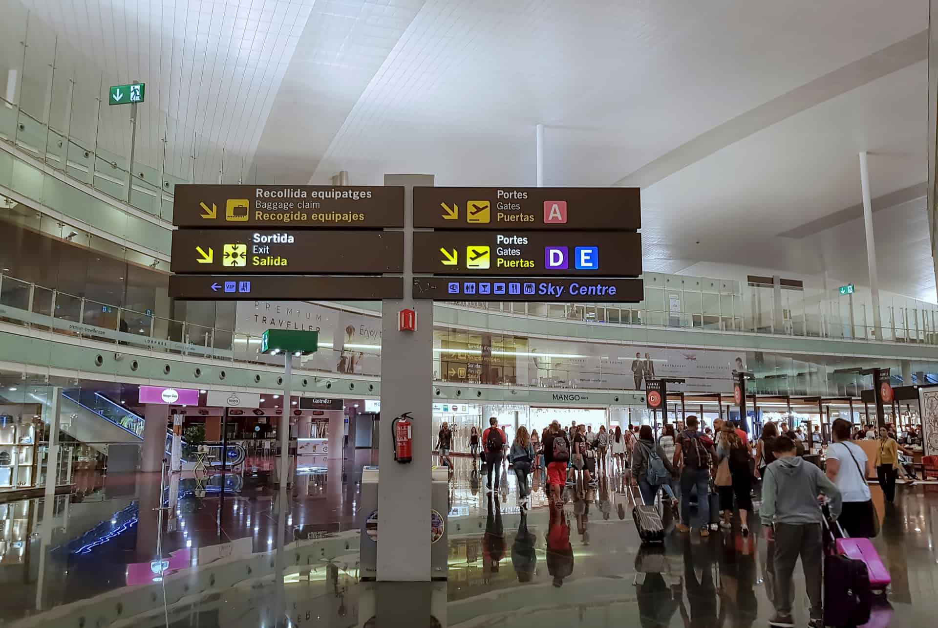 boutiques aeroport barcelone