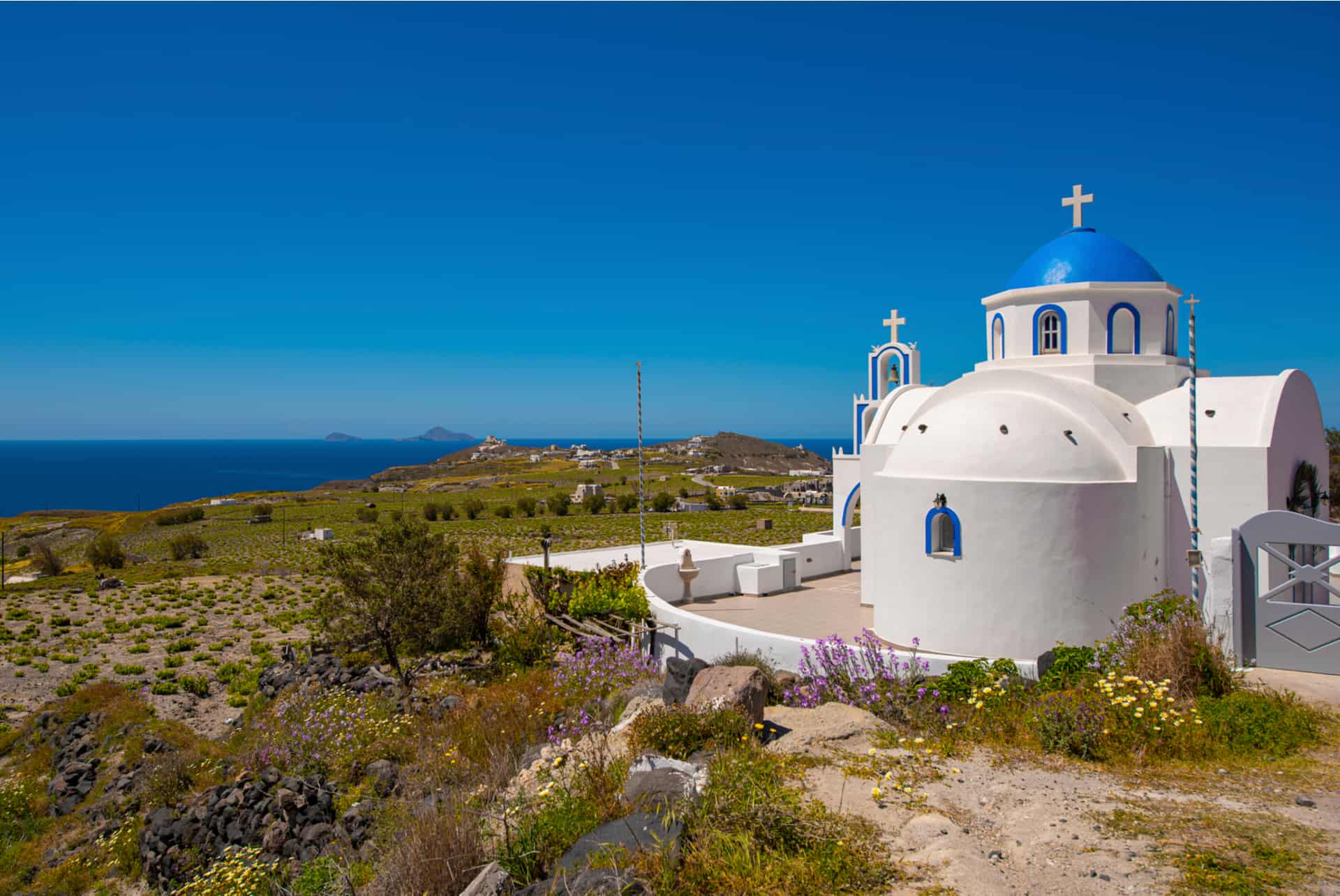 campagne santorin