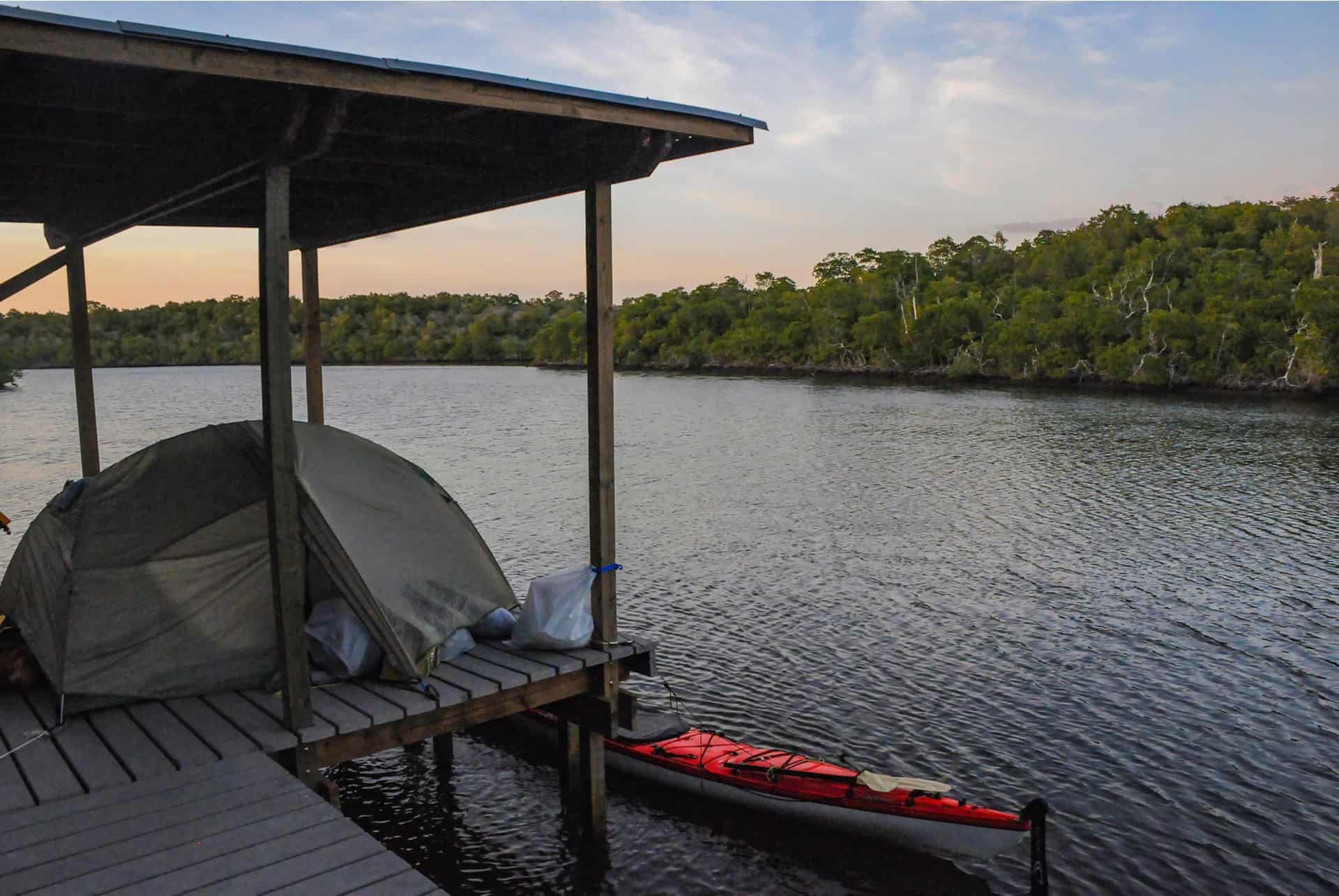 camping dans les everglades