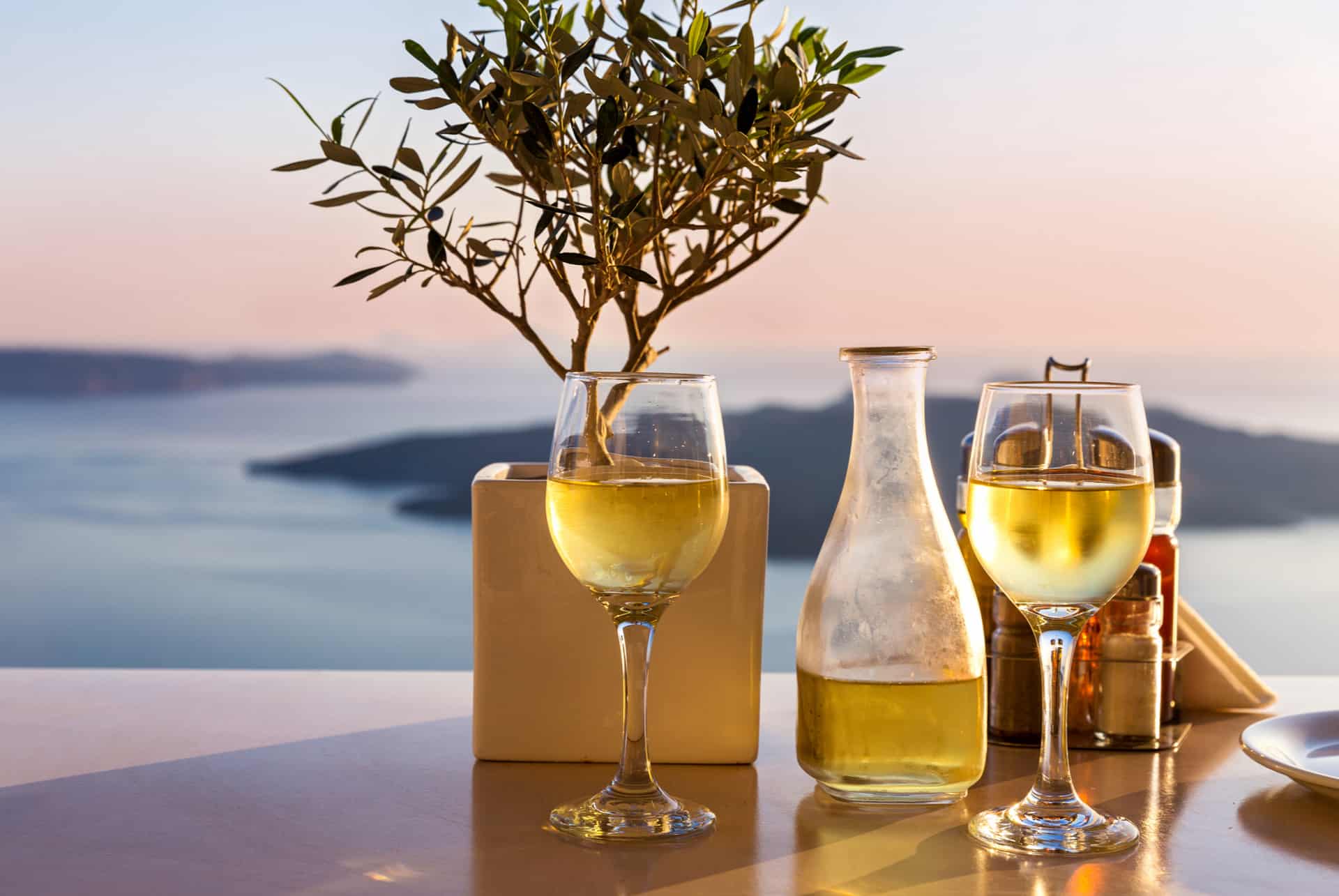 degustation vin santorin