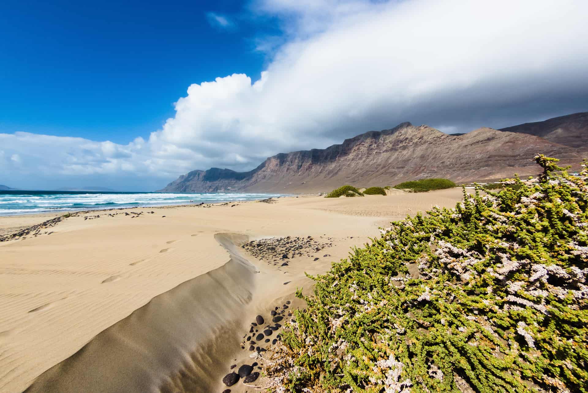 plage de famara lanzarote