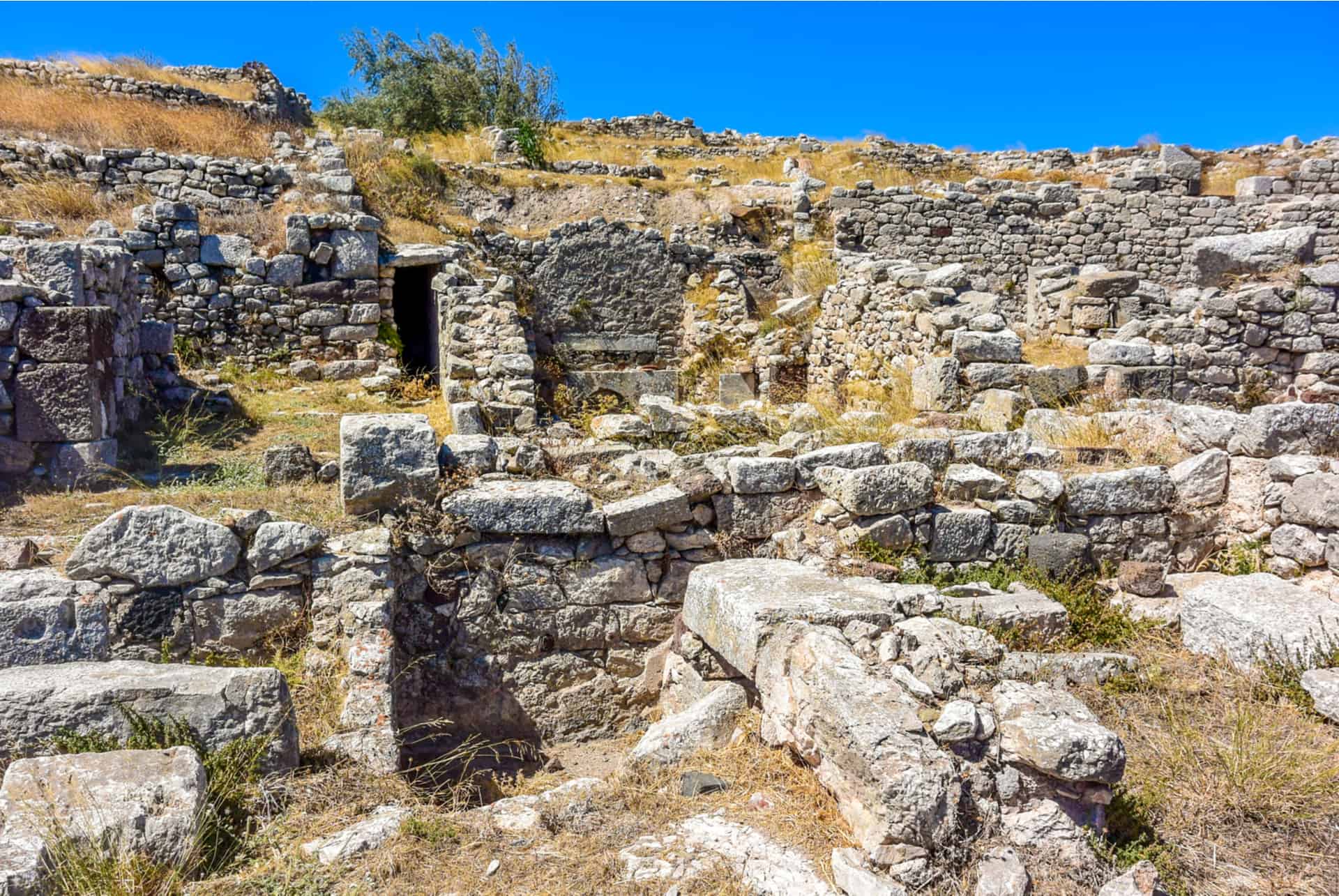 ruines santorin
