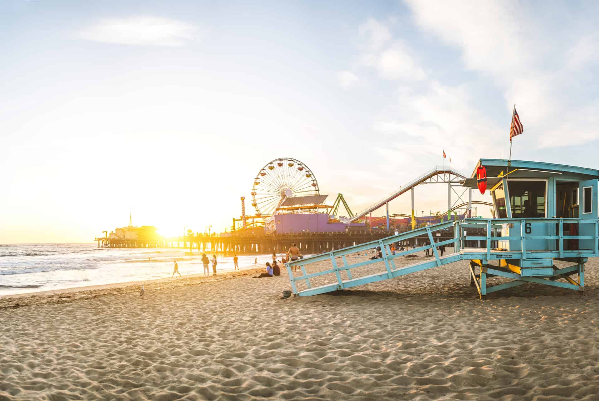 santa monica beach