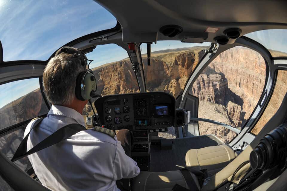 survol en helicoptere grand canyon
