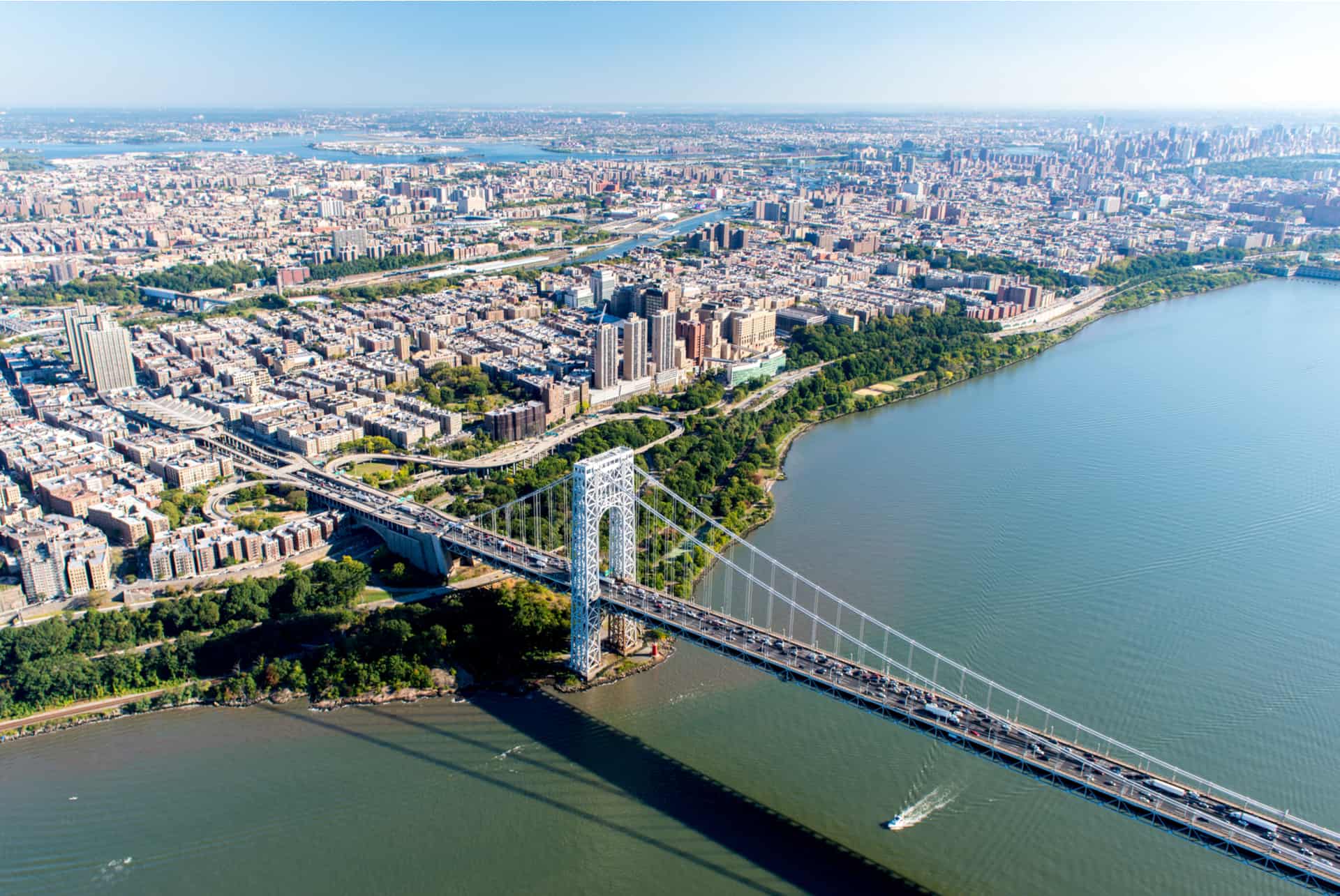 brooklyn bridge aerial