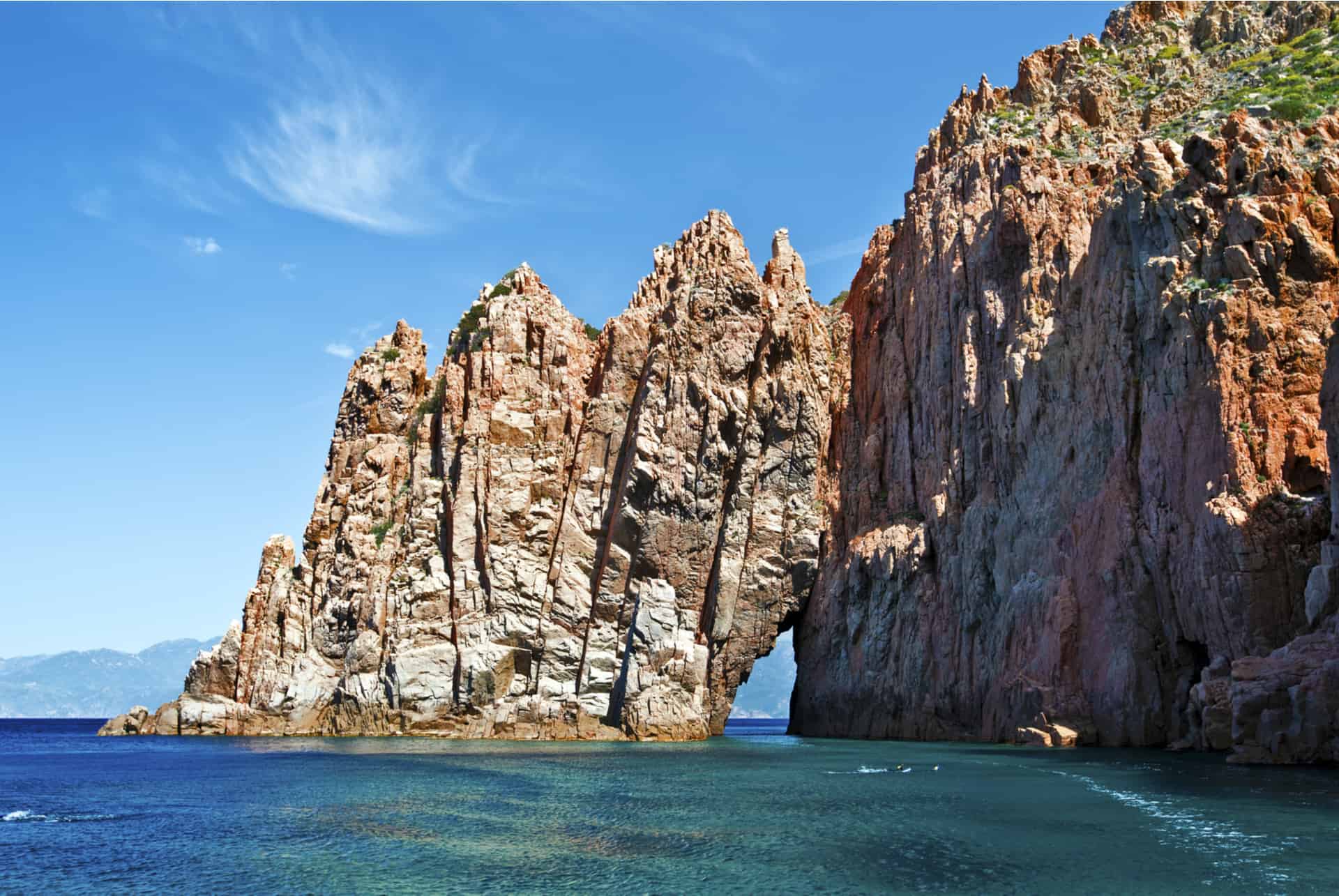 calanques de piana reserve scandola