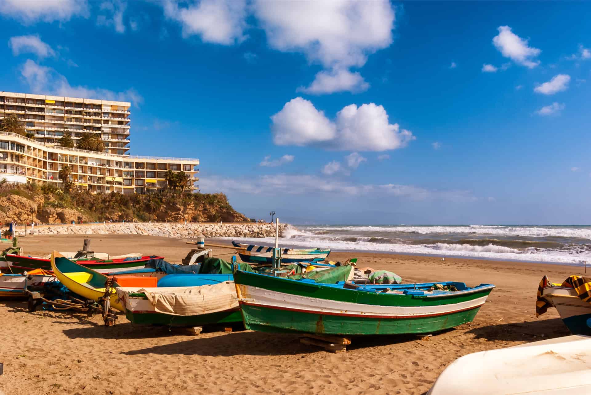 carihuela torremolinos bateaux