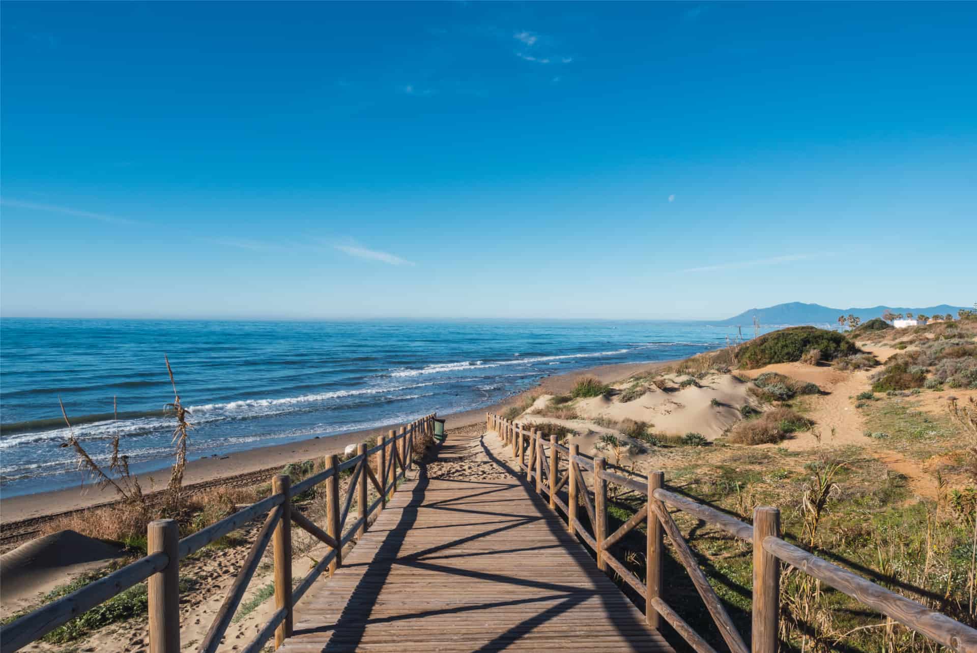 chemin cotier cabopino marbella