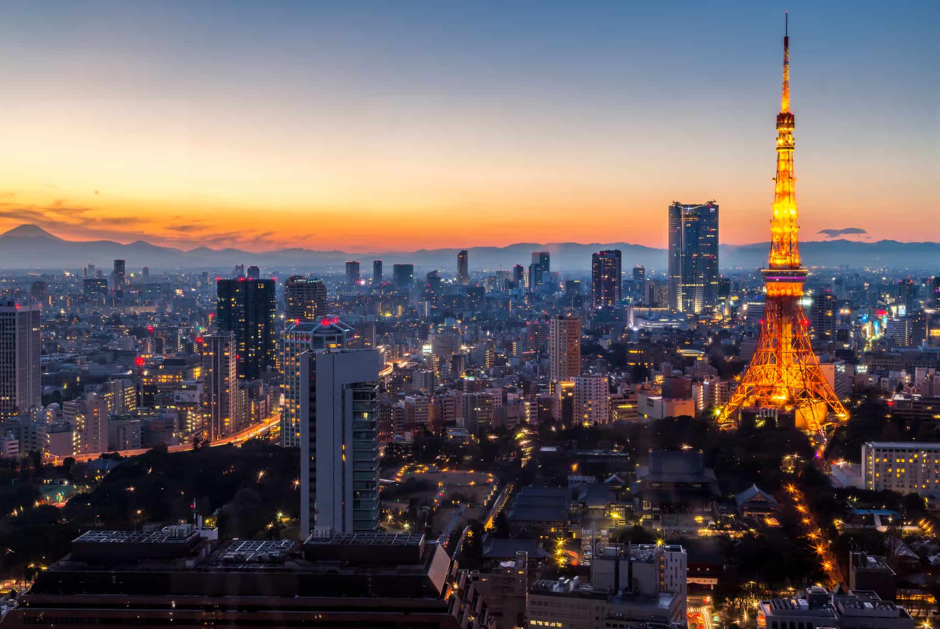 itineraire de deux semaines au japon tokyo