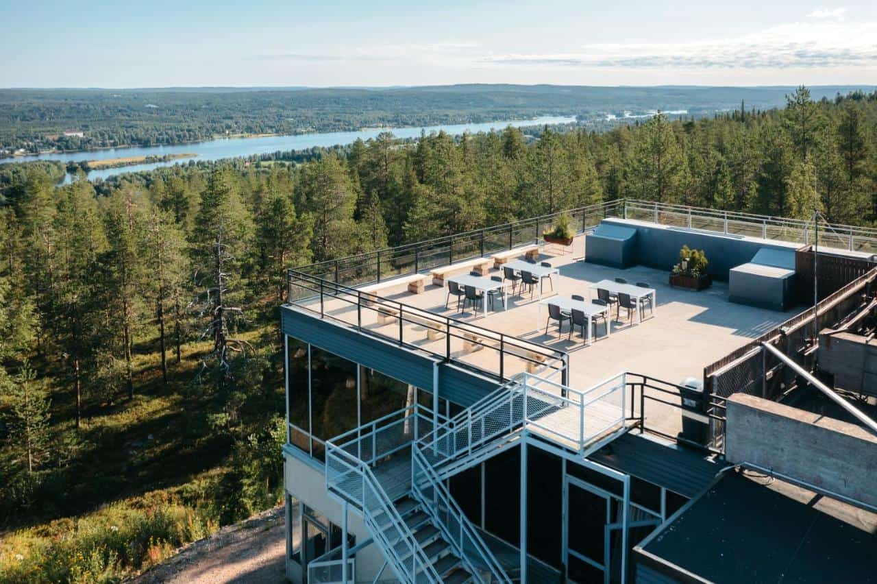 lapland hotels sky ounasvaara view