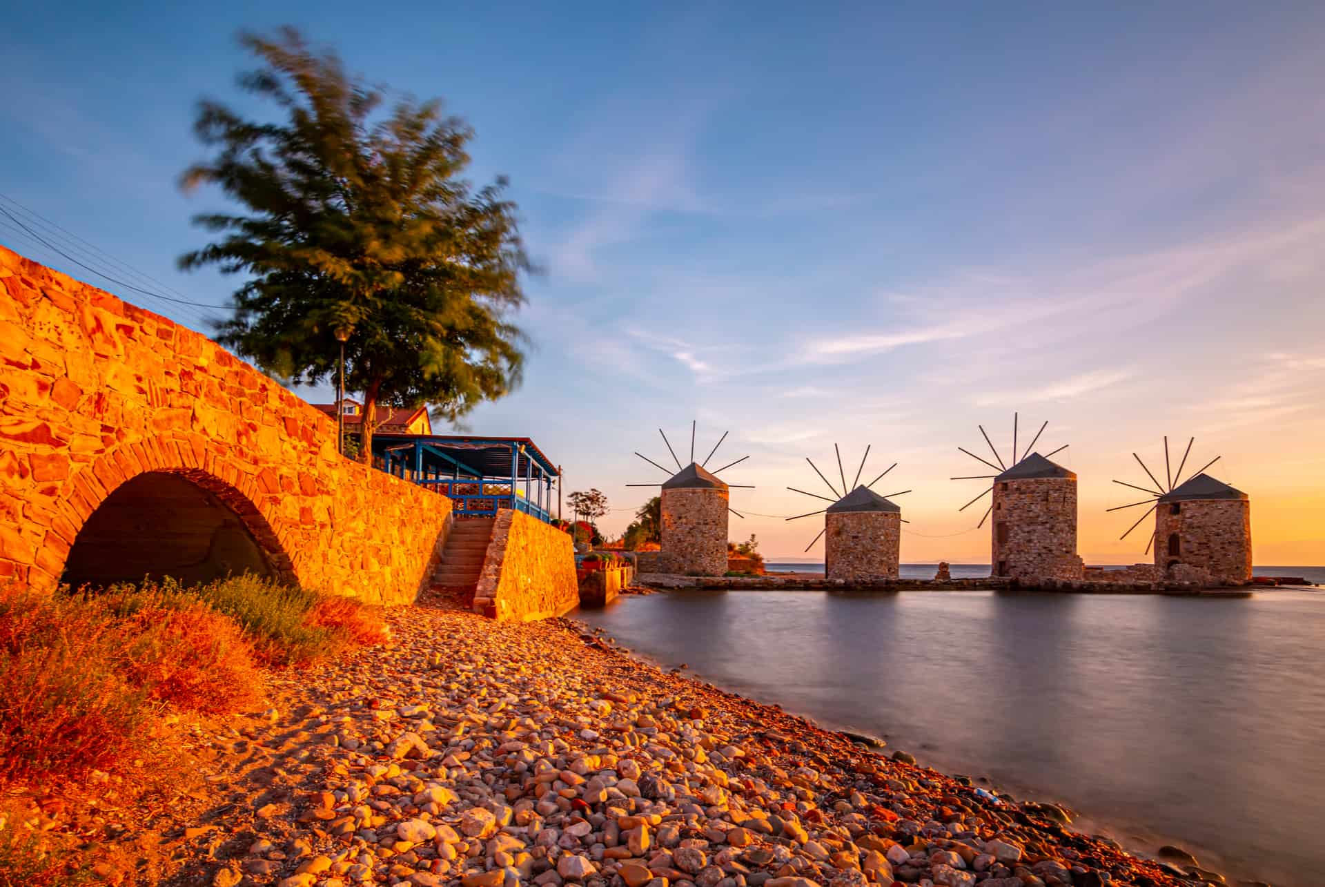 moulins de lile de chios