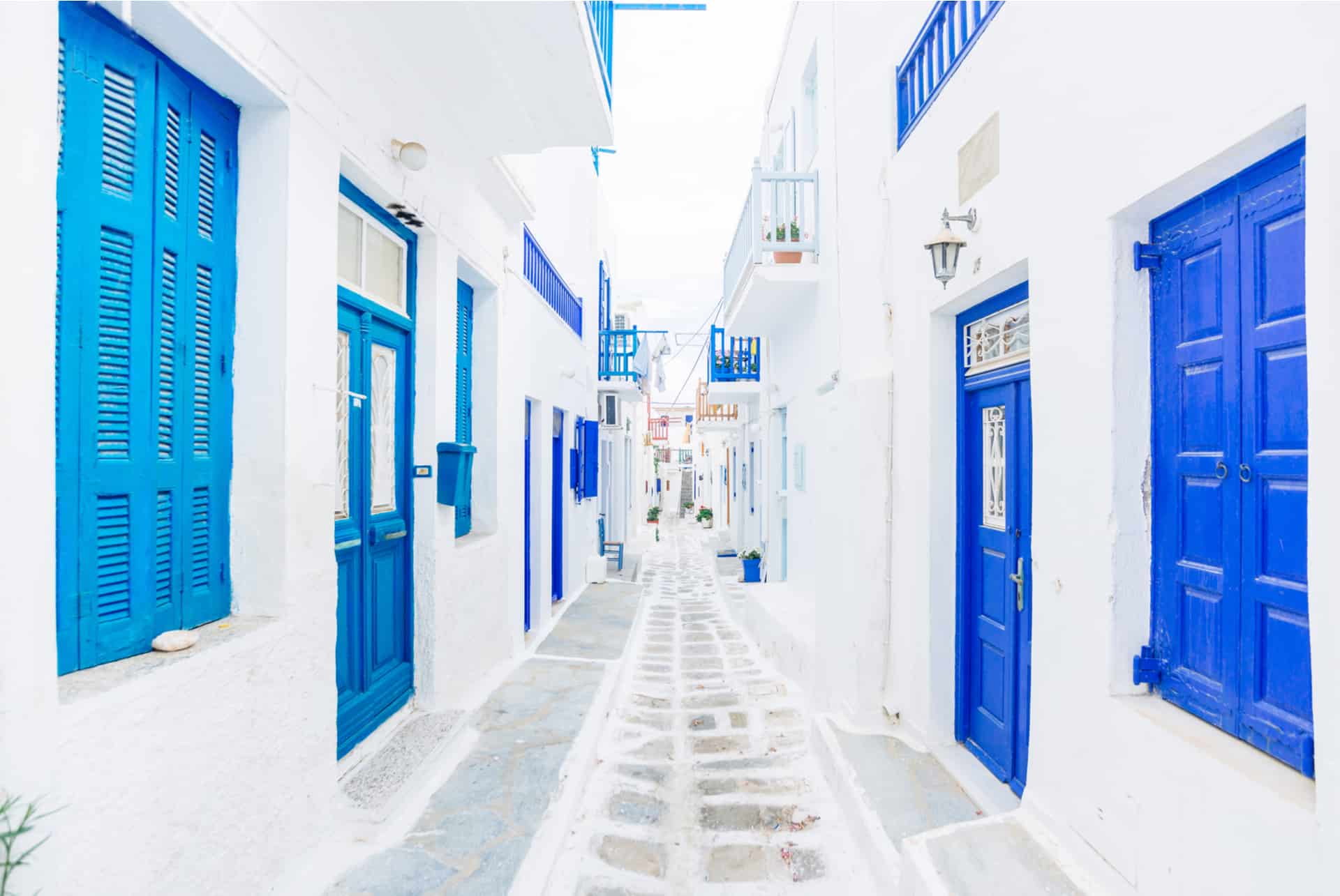 rues de mykonos