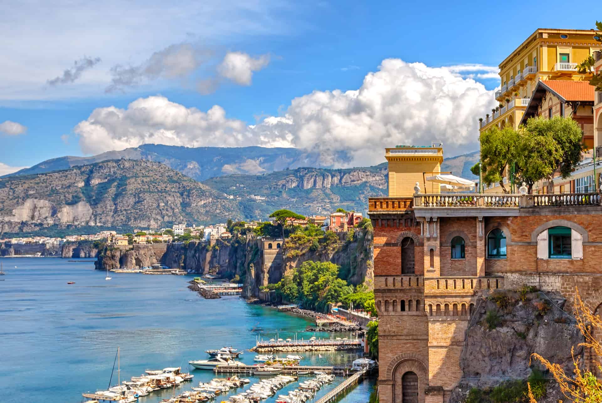 sorrento ou dormir sur la cote amalfitaine