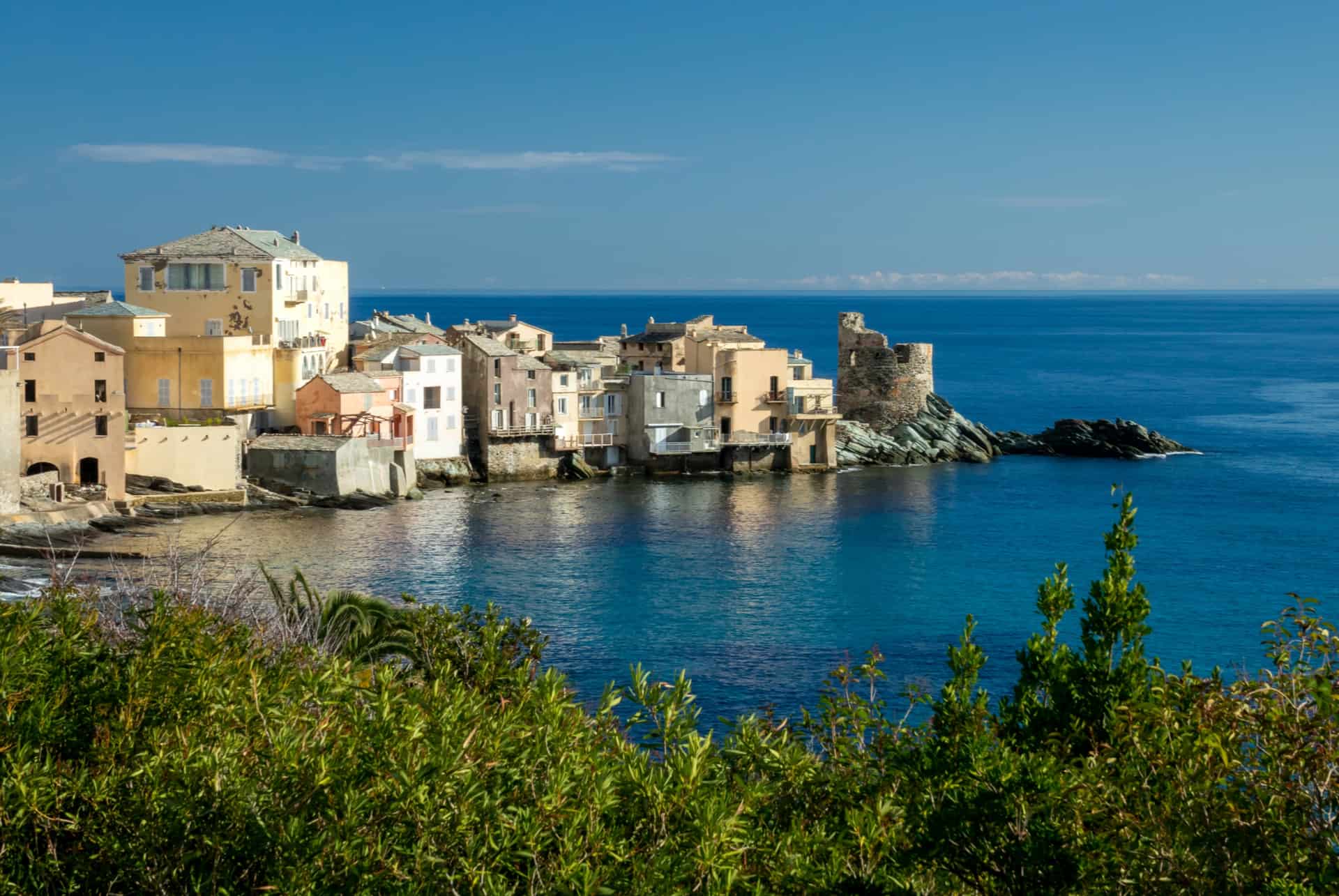 villes et villages en corse