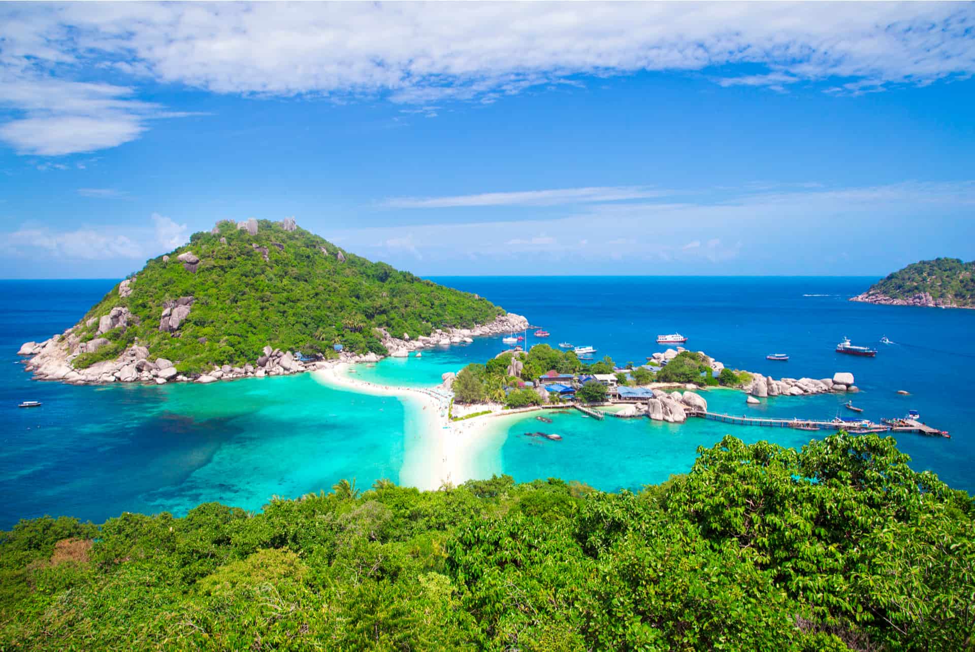 vue sur koh tao