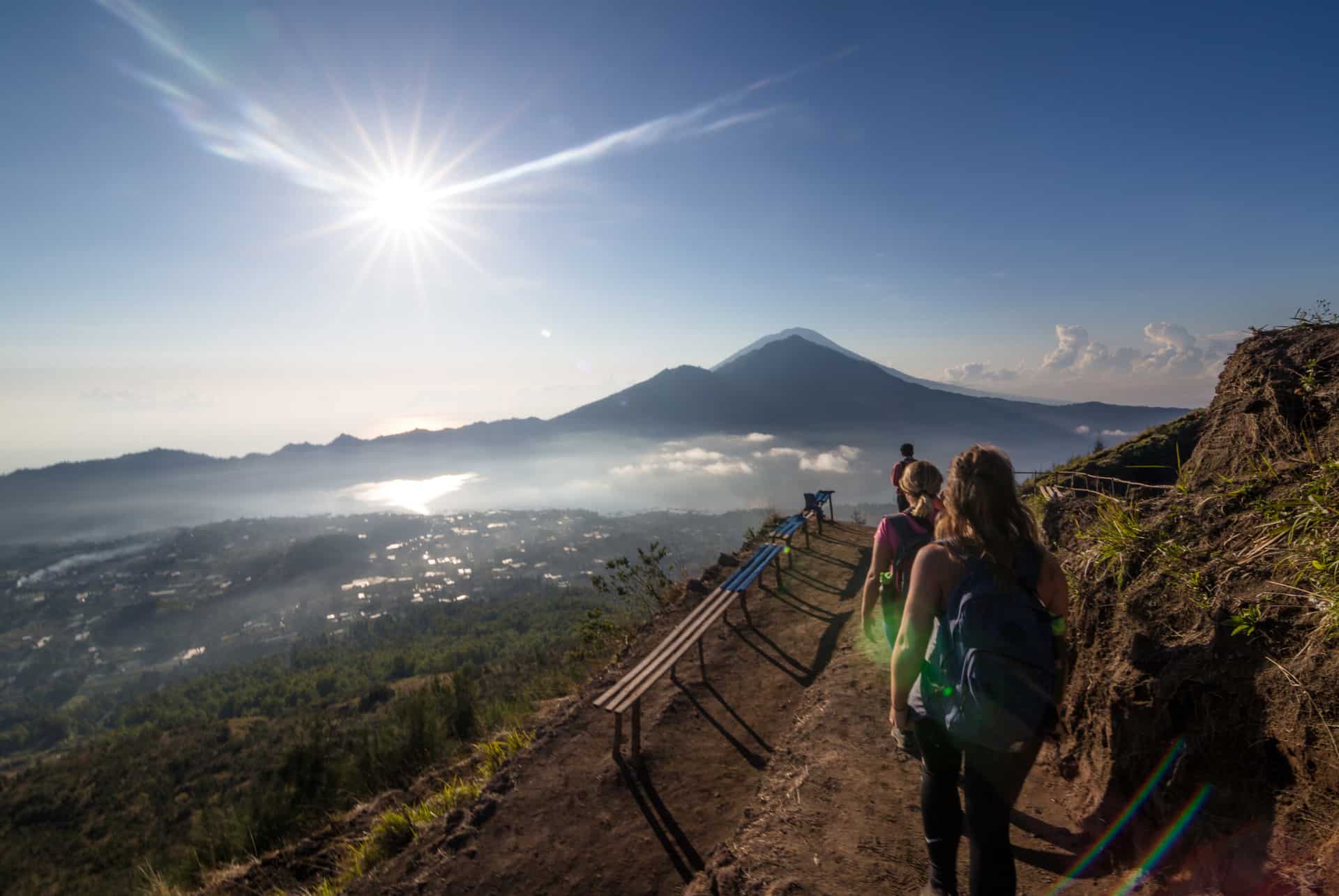 comment escalader mont batur