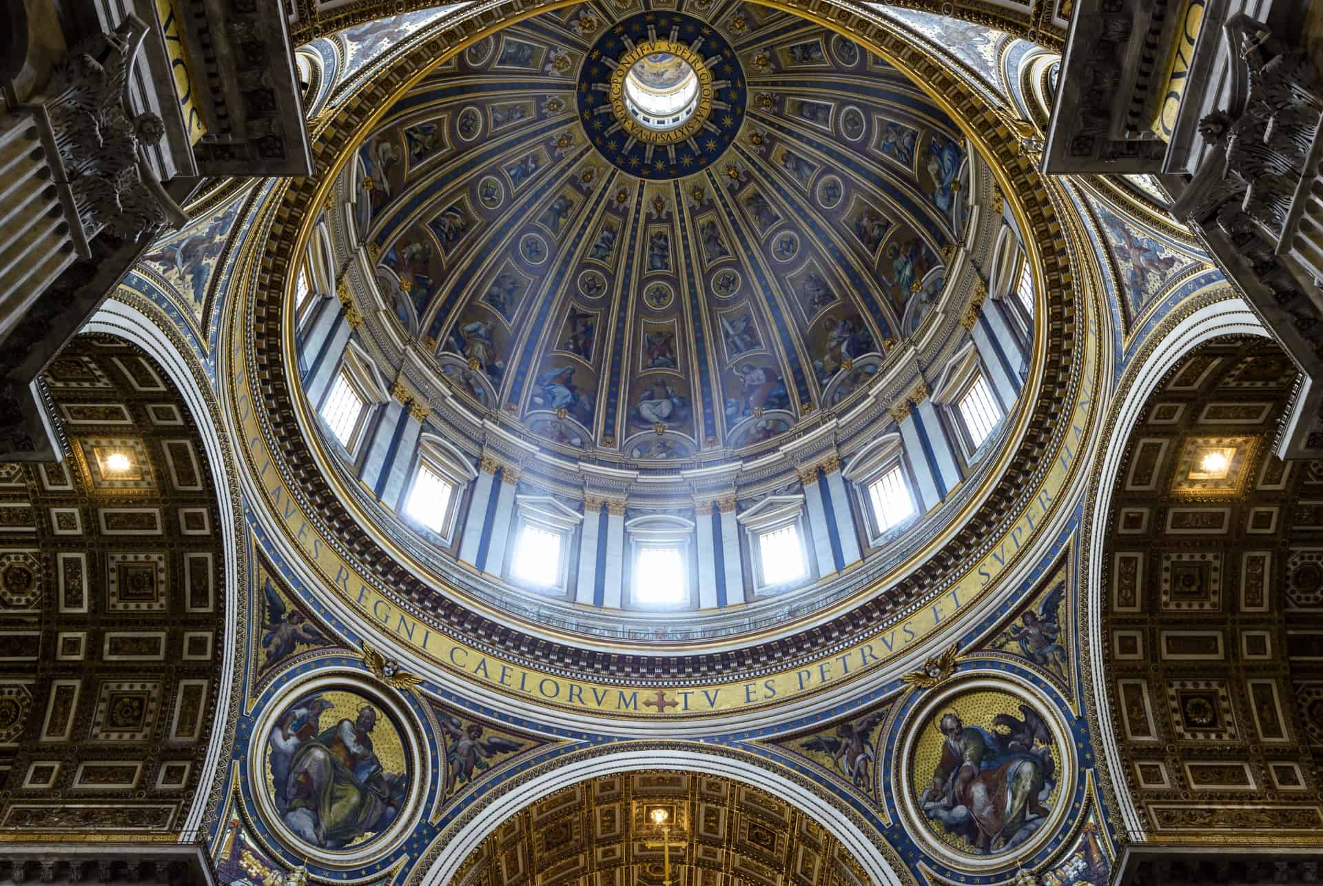dome interieur basilique saint pierre