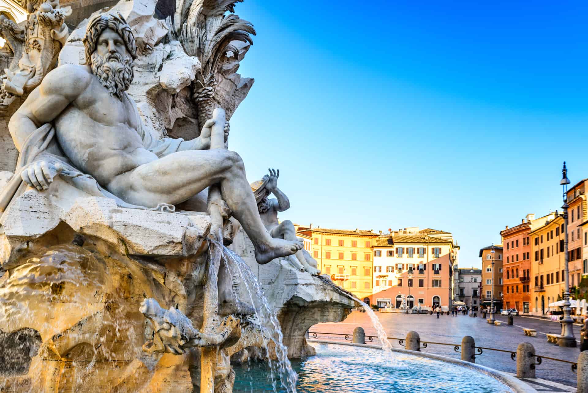 fontaine des quatres rivieres rome