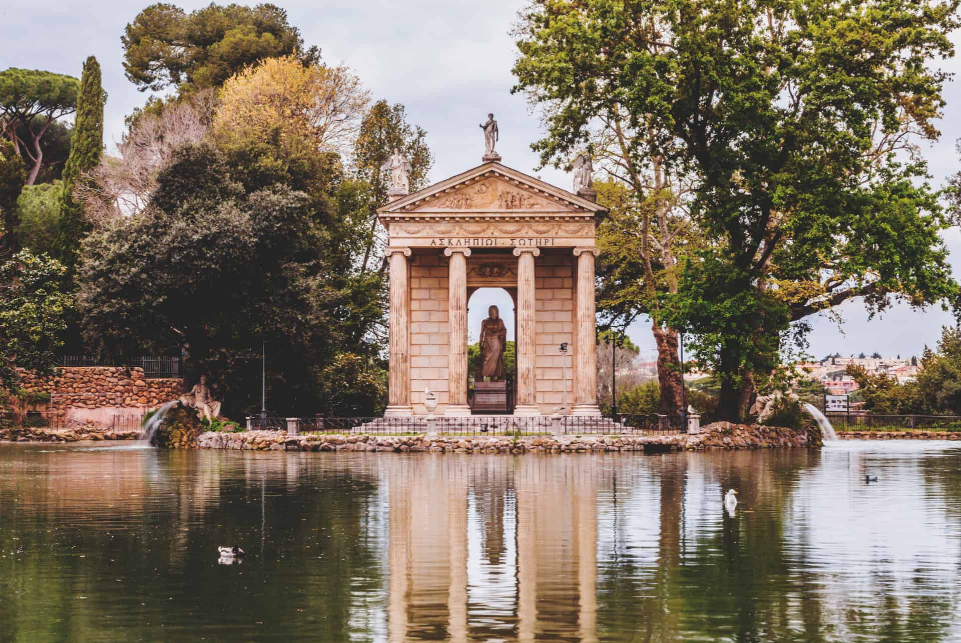 jardin villa borghese