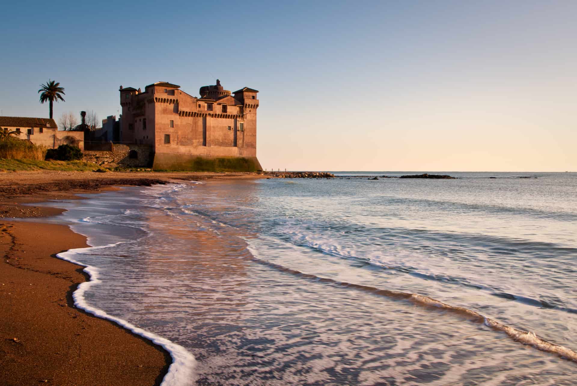 plage santa severa