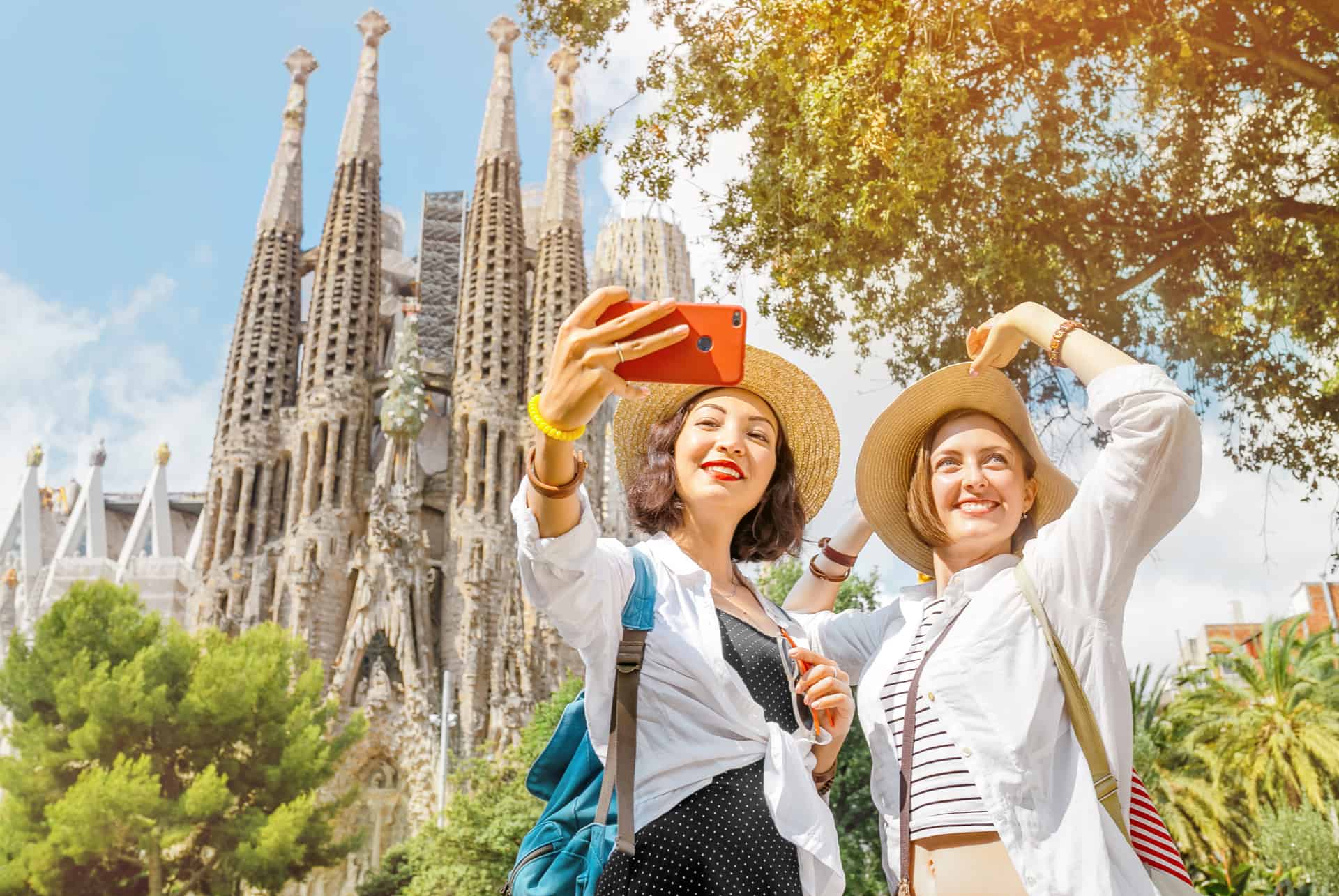 touristes barcelone