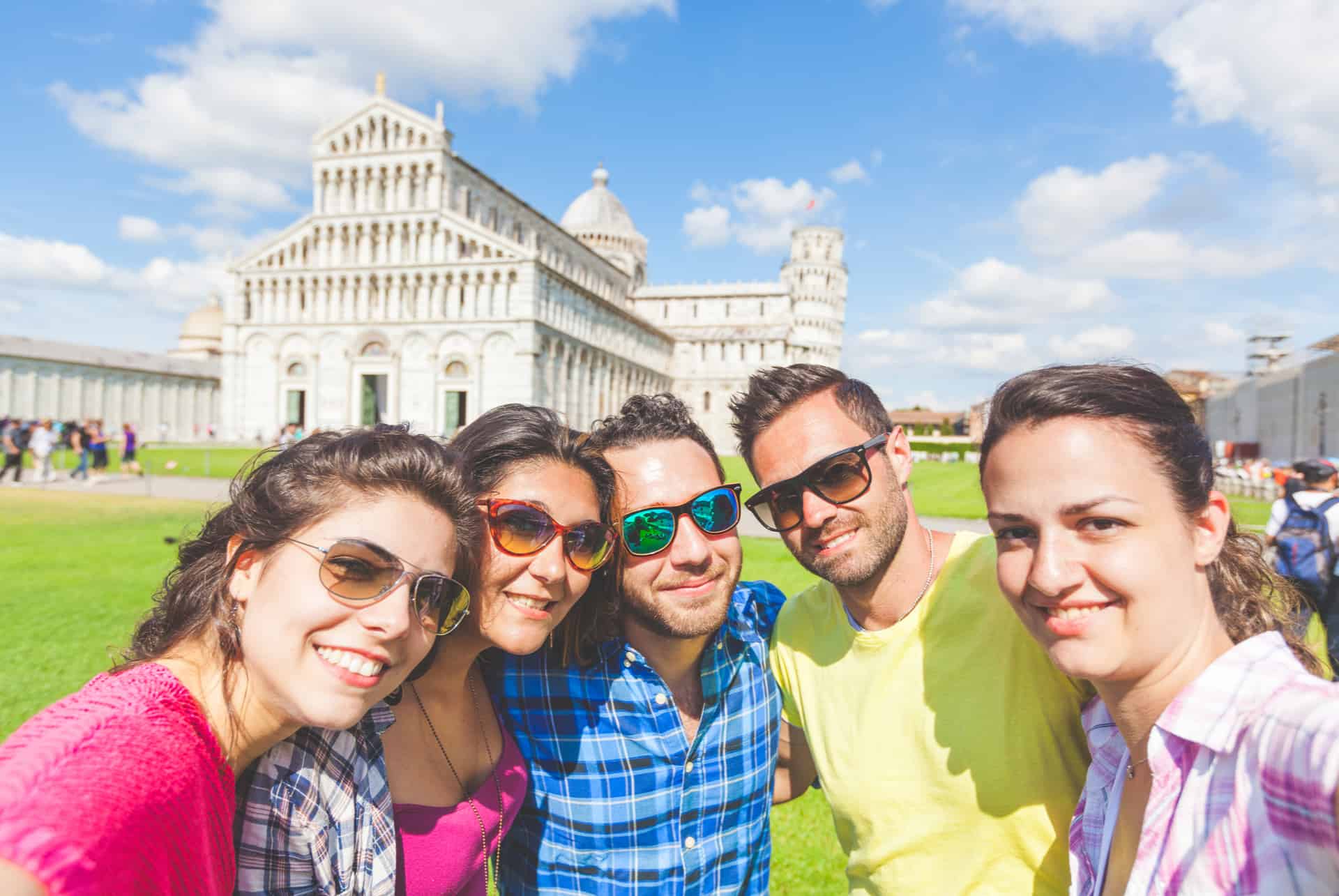 touristes pise