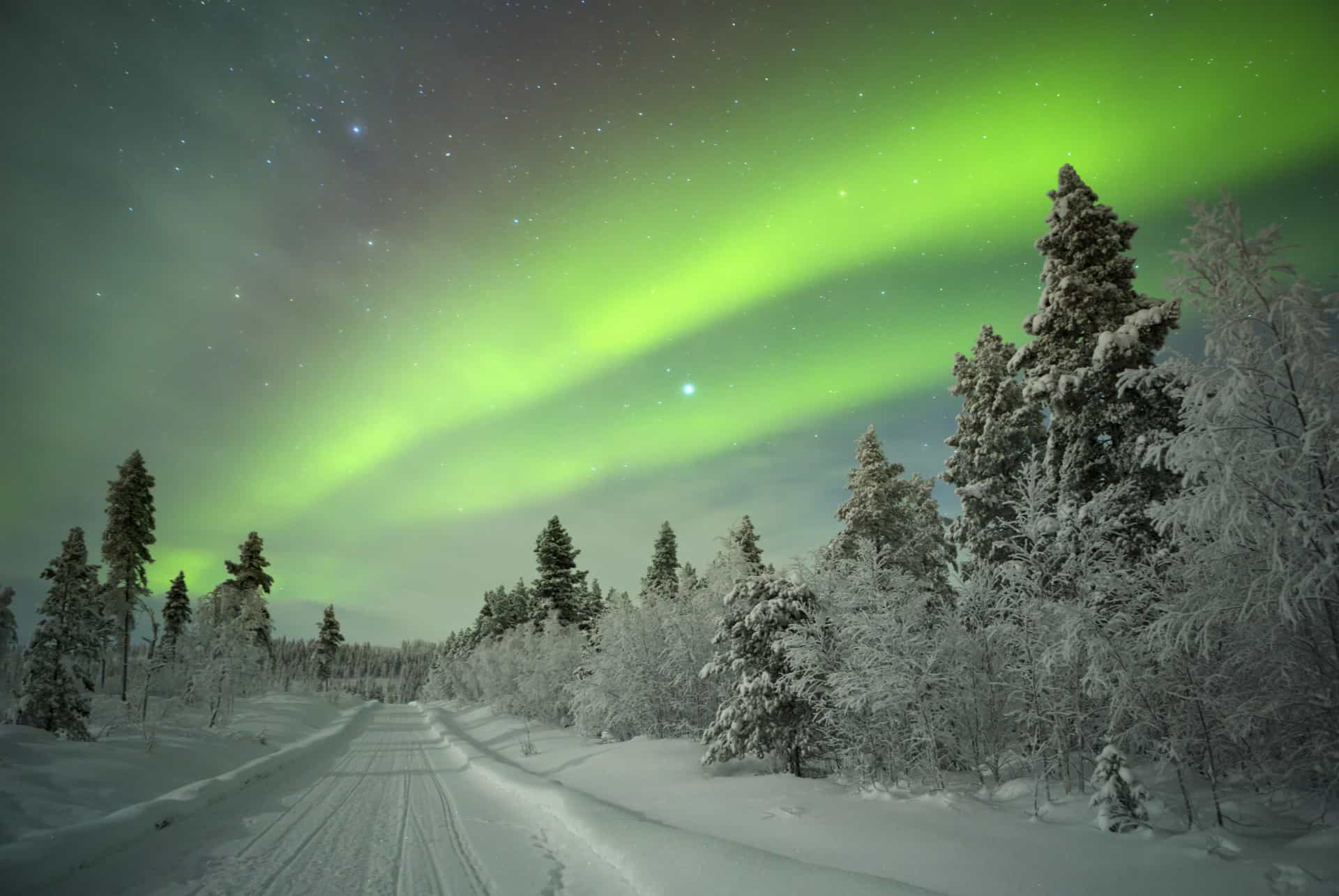 aurores boreales laponie