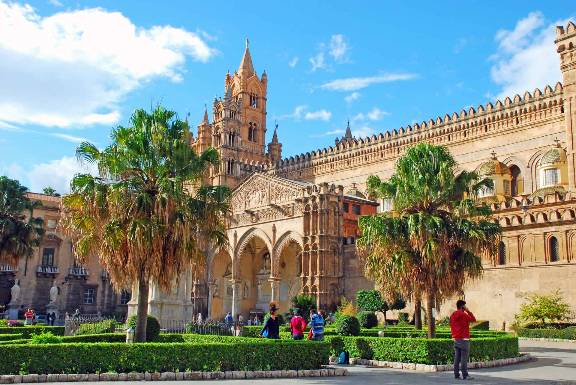 cathedrale de palerme ou partir au soleil avril