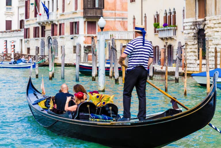 Promenade en gondole sur le Grand Canal