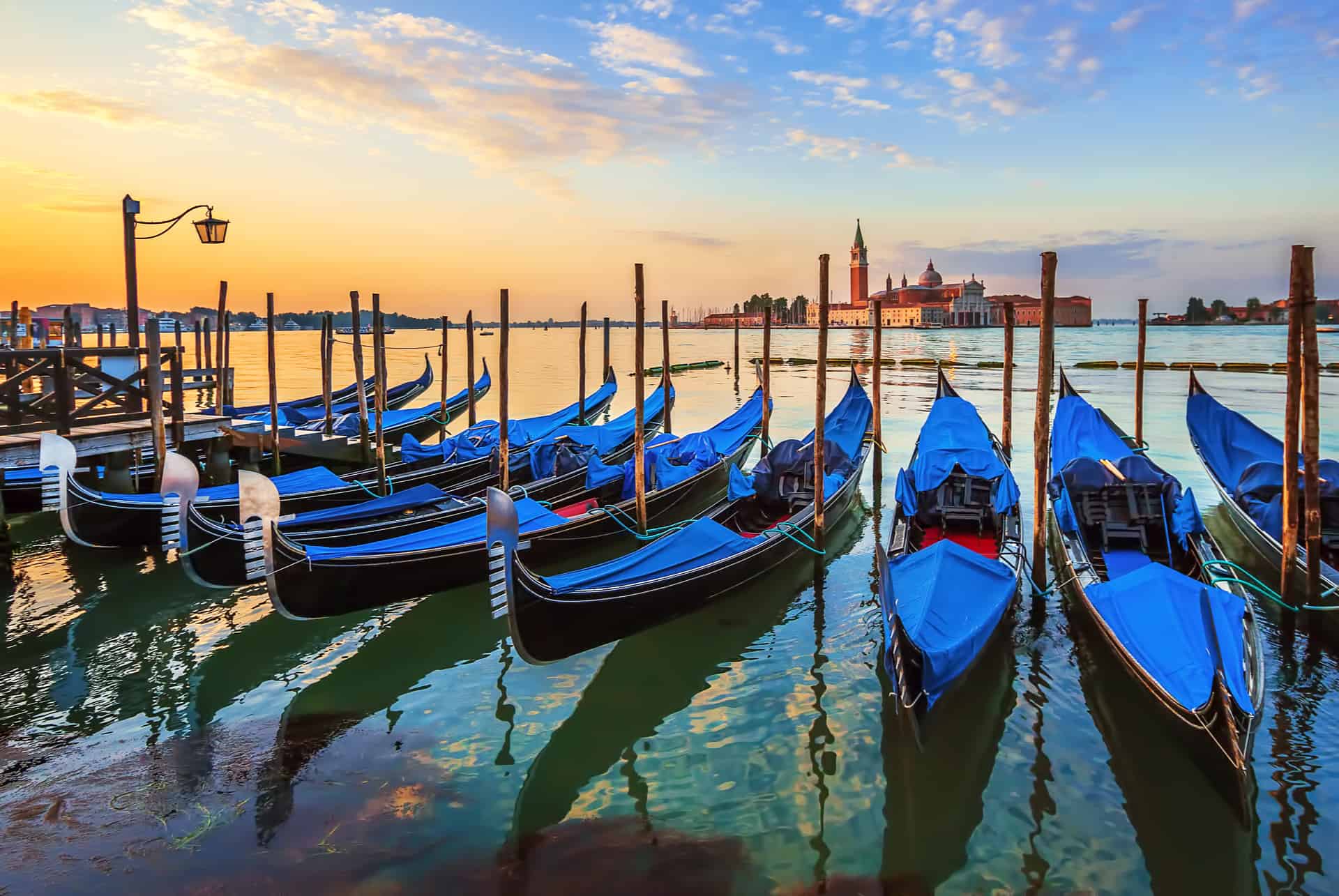 venise coucher de soleil