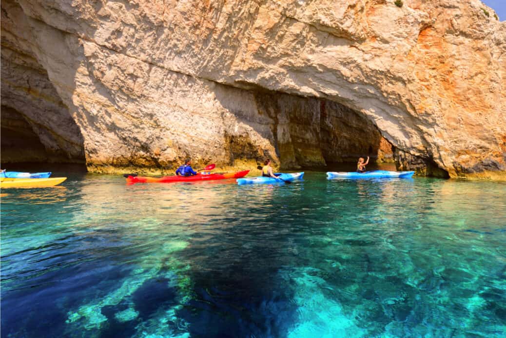 kayak zante