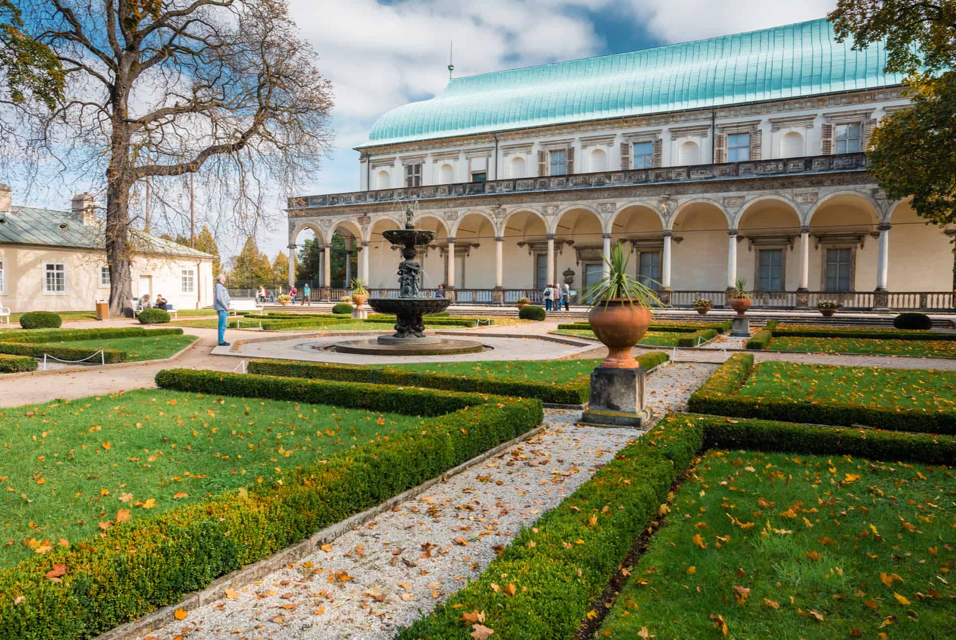 les jardins du chateau de prague